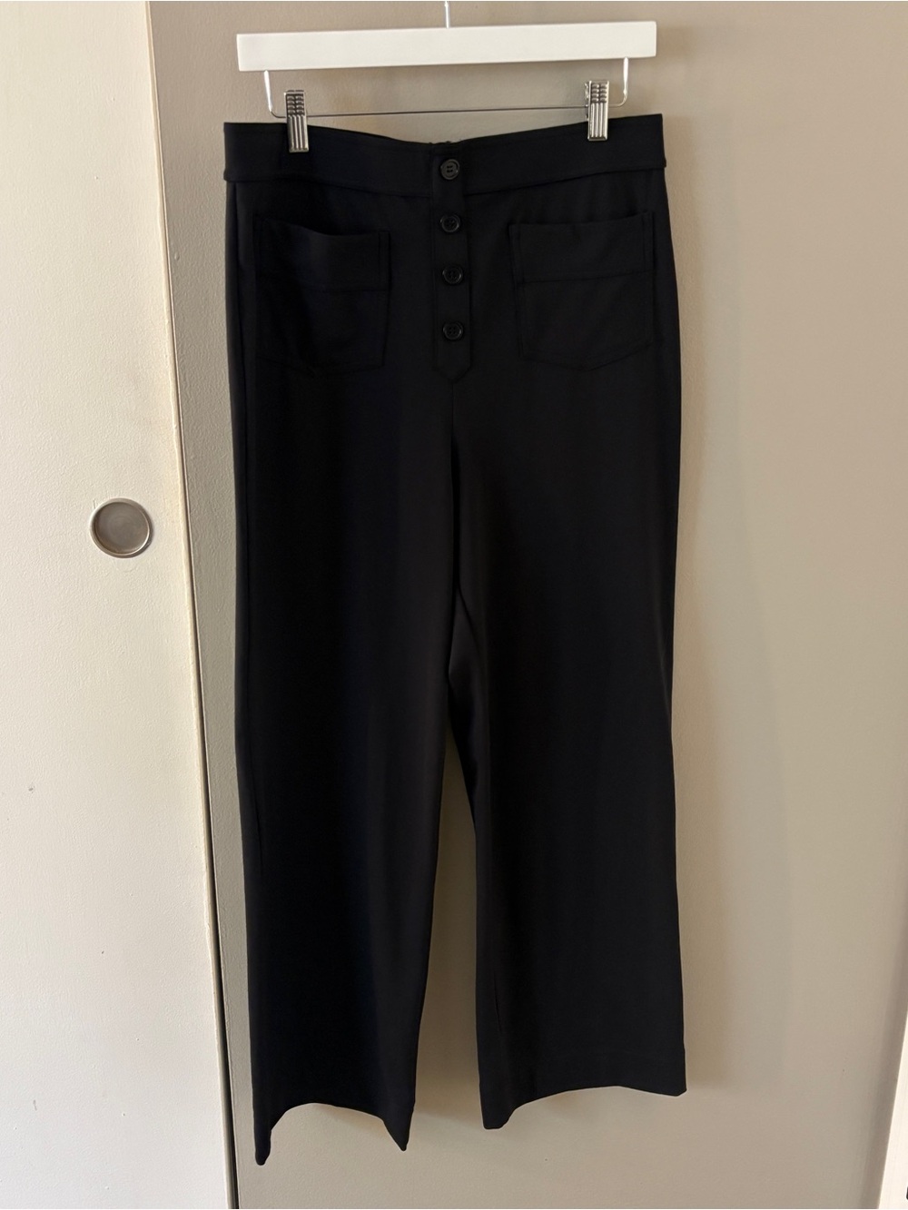 Halara DayStretch High-Waisted Button Pants in Black Size Women’s Large